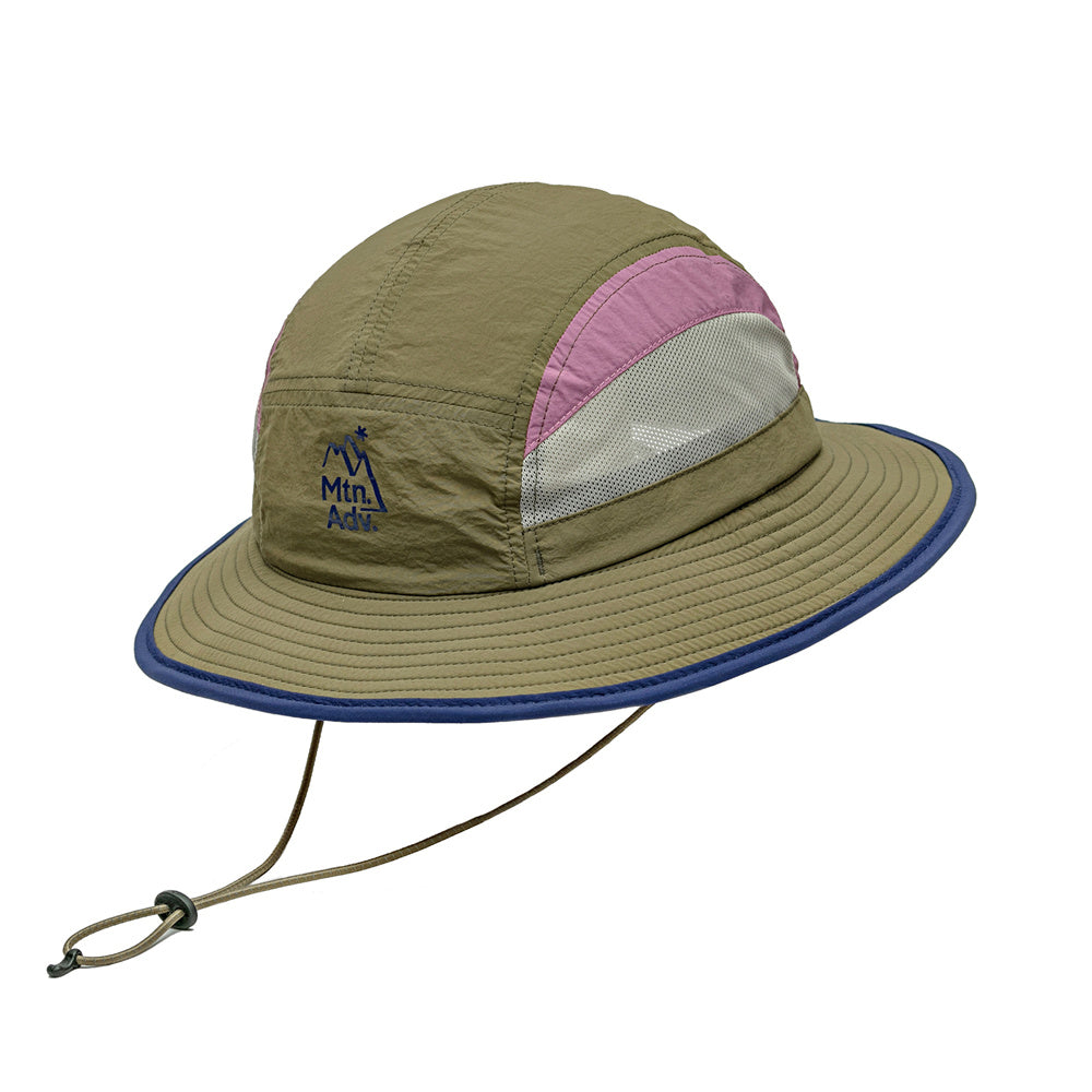☆「MOUNTAIN ADVENTURE」Mesh-tone Bucket Hat – the MAD HATcher